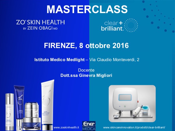 Locandina Masterclass Enermedica a Firenze 2016